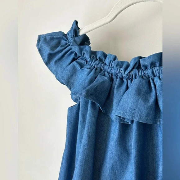 JOA Off the Shoulder Embroidered Dress - Size XS - NWT - Picture 9 of 13